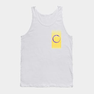 Pride Collection - Intersex Pride Flag (Paint Streak/Vertical) Tank Top